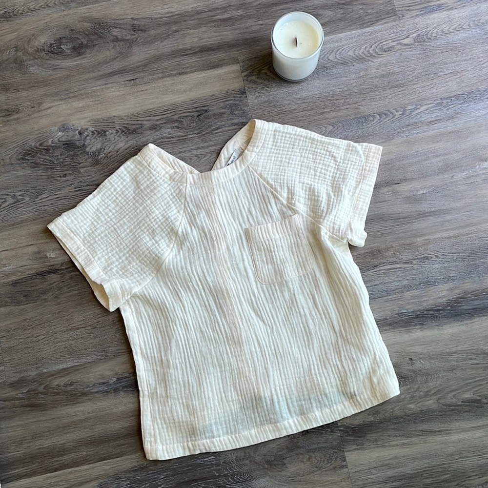 Madewell Lightspun Top XXS White